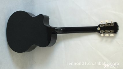 供應(yīng)優(yōu)質(zhì)吉他 Lennov 38寸A款黑色，專業(yè)商家提供高品質(zhì)民族彈撥樂器